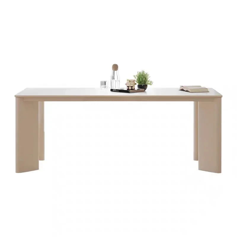 Nordic Solid Wood White Dining Table Minimalist Designer Desk Living Room Long Table Modern Workbench Creative Conference Table
Nordic Solid Wood White Dining Table Minimalist Designer Desk Living Room Long Table Modern Workbench Creative Conference Table