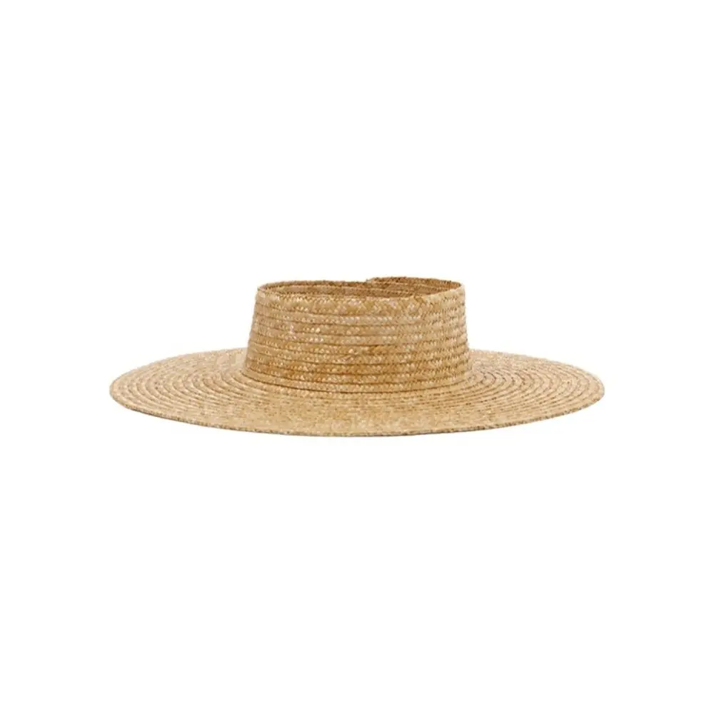 Trendy Empty Top Round Sun Hat for Women Wide Brim Sun-protective Beach Cap Breathable Hand Weaving Straw Hat Summer
Trendy Empty Top Round Sun Hat for Women Wide Brim Sun-protective Beach Cap Breathable Hand Weaving Straw Hat Summer