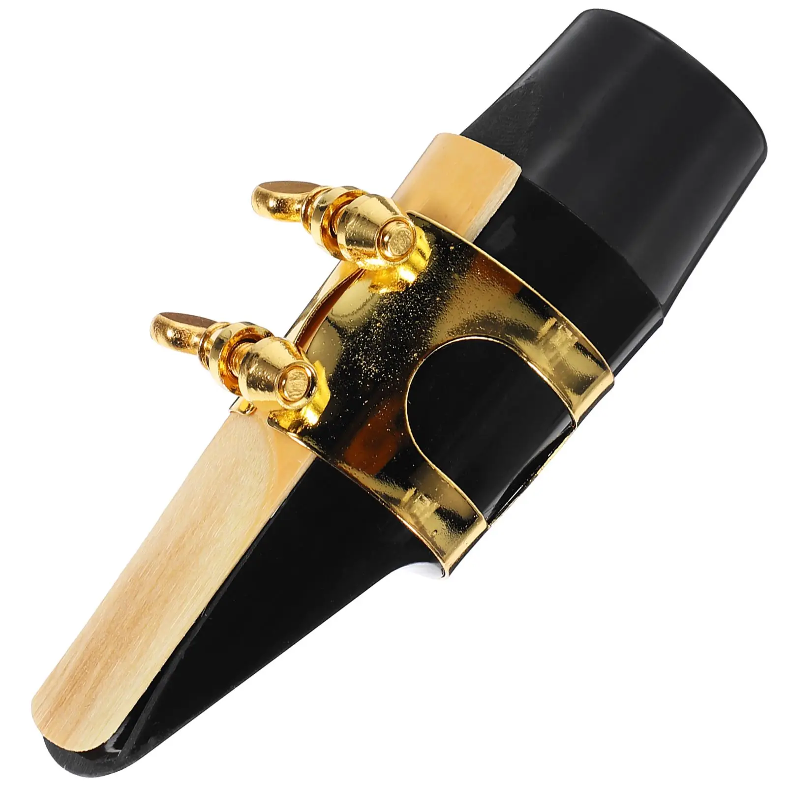 Alto Saxophone Mouthpiece Black Golden Plastic Metal Ligature 2.5 Spout Cover Accessories Replacement Parts
Alto Saxophone Mouthpiece Black Golden Plastic Metal Ligature 2.5 Spout Cover Accessories Replacement Parts