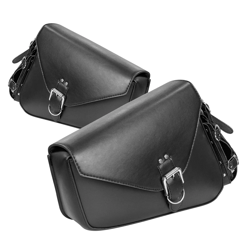 Motorcycle black Saddlebag Leather Waterproof Luggage Bags For Sportster XL883 For Rocket Roadster For Kawasaki Vulcan Touring
Motorcycle black Saddlebag Leather Waterproof Luggage Bags For Sportster XL883 For Rocket Roadster For Kawasaki Vulcan Touring