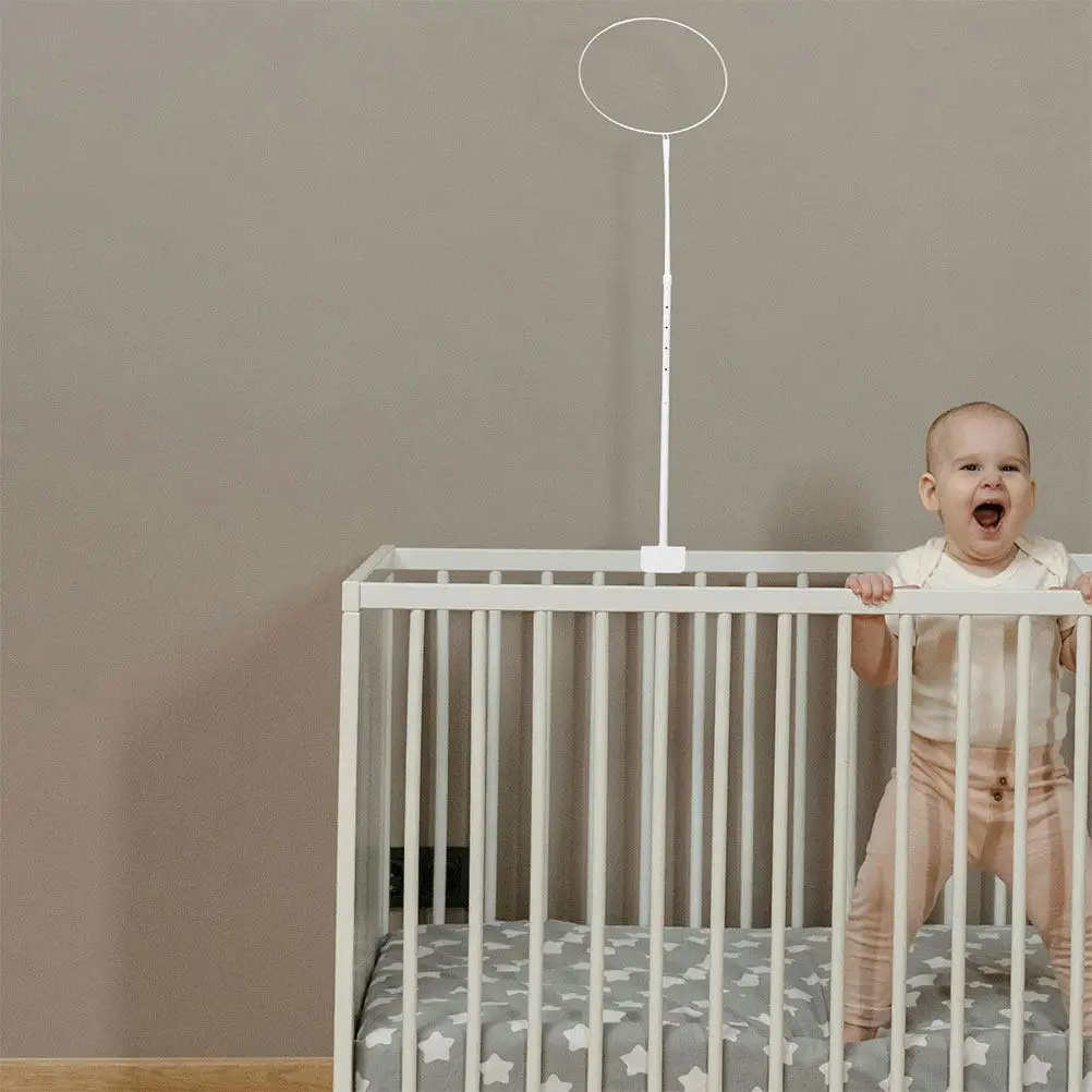 2Sets Dual Clip Crib Net Holder Heavy Duty Iron Bracket for Kids Bed Canopy Adjustable Mounting Stand No Tools Needed Crib
2Sets Dual Clip Crib Net Holder Heavy Duty Iron Bracket for Kids Bed Canopy Adjustable Mounting Stand No Tools Needed Crib