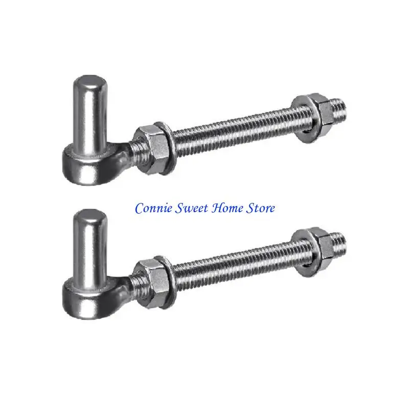LXAF Steel J Bolt Hinges J Bolt Post Hinges Rustproof J Bolt Gate Hinges 6inch/5inch/10inch for Heavy Duty Metal & gate
LXAF Steel J Bolt Hinges J Bolt Post Hinges Rustproof J Bolt Gate Hinges 6inch/5inch/10inch for Heavy Duty Metal & gate