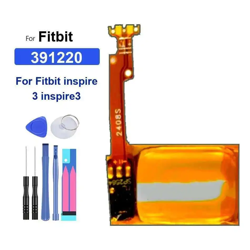 Smart Watch Battery For Fitbit Inspire 3 Inspire3 391220 Reliable Power Supply 78Mah
Smart Watch Battery For Fitbit Inspire 3 Inspire3 391220 Reliable Power Supply 78Mah