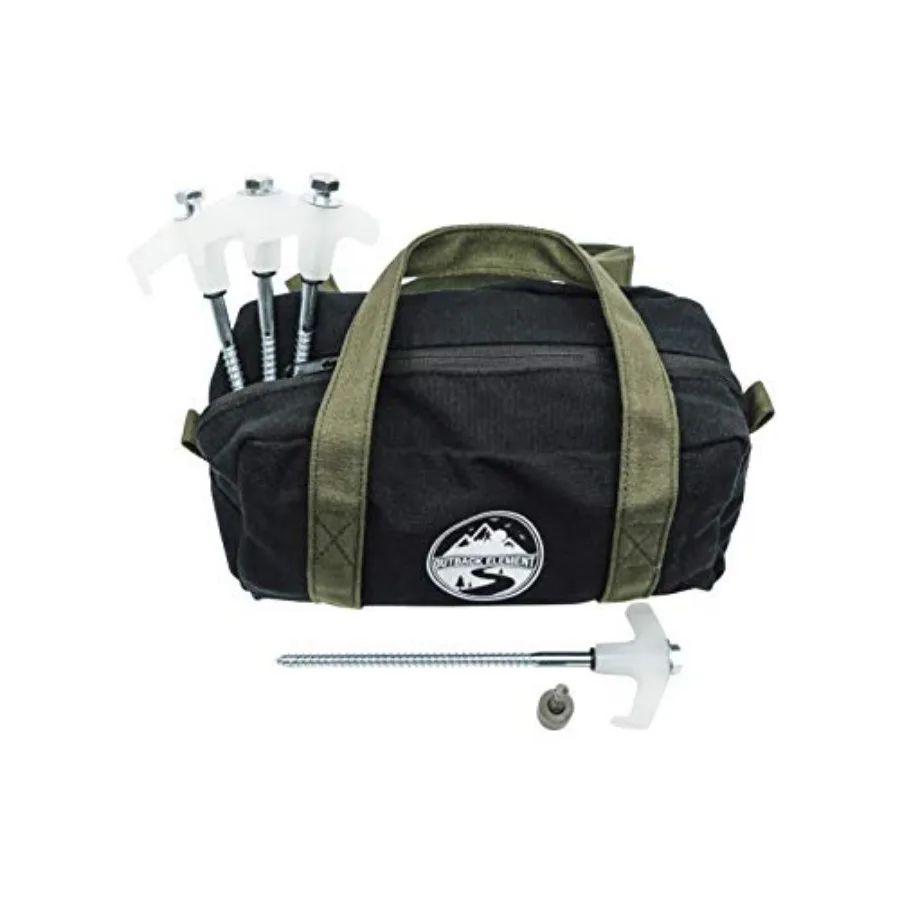® - 15 Tent Stakes Heavy Duty with Glow in the Dark Heads + Bonus Canvas Carry Pouch and Hex Drill Bit
® - 15 Tent Stakes Heavy Duty with Glow in the Dark Heads + Bonus Canvas Carry Pouch and Hex Drill Bit