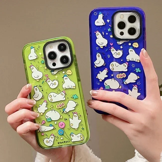 2.0 Version Acrylic Upgrade Border Duck Phone Case Cover for IPhone 11 12 13 14 15 16 Pro Max Case for IPhone 15 16 Pro Max
2.0 Version Acrylic Upgrade Border Duck Phone Case Cover for IPhone 11 12 13 14 15 16 Pro Max Case for IPhone 15 16 Pro Max