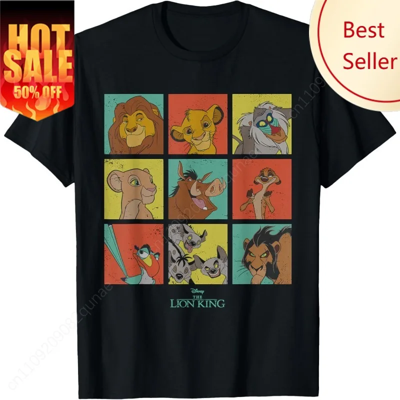 Disney The Lion King Characters 90s Grid T-Shirt
Disney The Lion King Characters 90s Grid T-Shirt