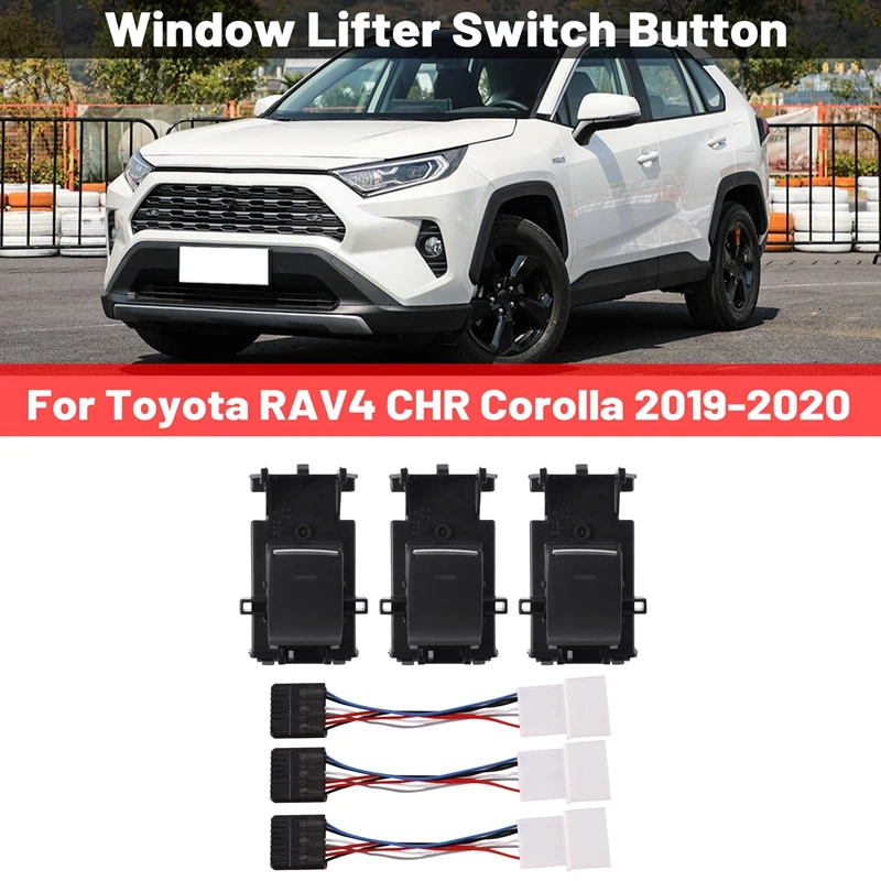 Переключатель стеклоподъемника, автомобильные аксессуары, черный для Toyota RAV4 CHR Corolla 2018-2020
Переключатель стеклоподъемника, автомобильные аксессуары, черный для Toyota RAV4 CHR Corolla 2018-2020