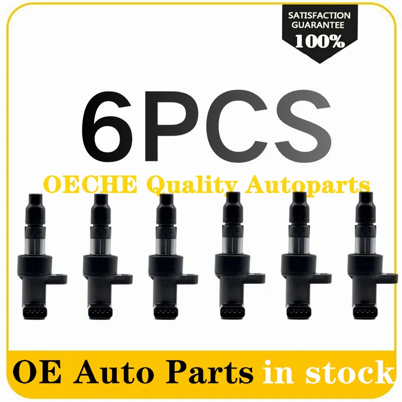 6PCS Ignition Coils for JAGUAR S-TYPE 2.5 1999-2007 X-TYPE 2.0 2.5 2001-2009 XF 3.0 08-15 XJ 03-09 6R83-12A366-BA
6PCS Ignition Coils for JAGUAR S-TYPE 2.5 1999-2007 X-TYPE 2.0 2.5 2001-2009 XF 3.0 08-15 XJ 03-09 6R83-12A366-BA