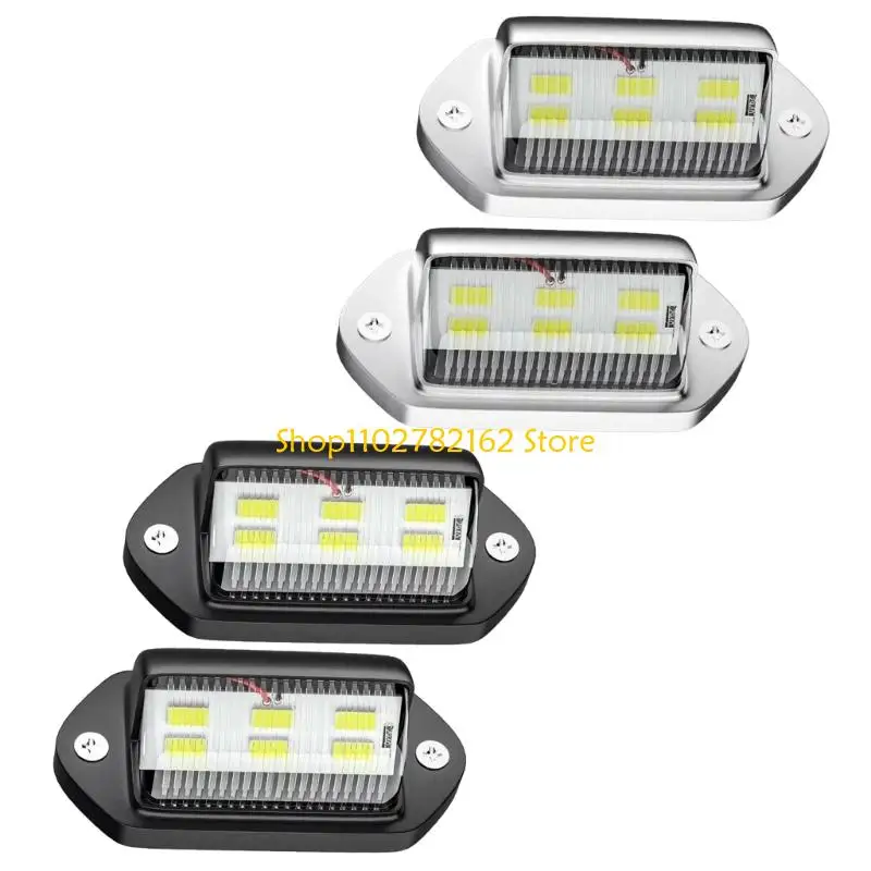 547B 2pcs Side Marker Lights 6 LED Waterproof License Plate Light Easy Installation
547B 2pcs Side Marker Lights 6 LED Waterproof License Plate Light Easy Installation