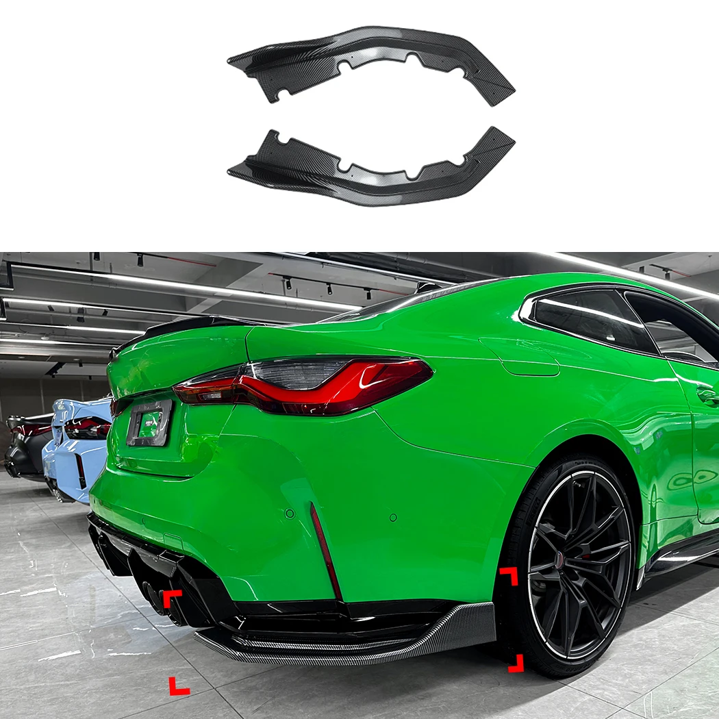 Car Rear Bumper Diffuser Side Splitter Spoiler BodyKit For BMW M4 G82 G83 2021 2022 2023 2024 2025 2026 Rear Bumper Protector
Car Rear Bumper Diffuser Side Splitter Spoiler BodyKit For BMW M4 G82 G83 2021 2022 2023 2024 2025 2026 Rear Bumper Protector