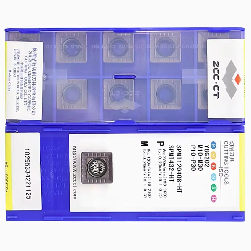 SPMT120408-HT YBG202/SPMT120408-HT YBG302/SPMT120408-HT YBD252/SPMT120408-HT-1 YBG212 ZCC.CT CNC carbide inserts milling tools
SPMT120408-HT YBG202/SPMT120408-HT YBG302/SPMT120408-HT YBD252/SPMT120408-HT-1 YBG212 ZCC.CT CNC carbide inserts milling tools