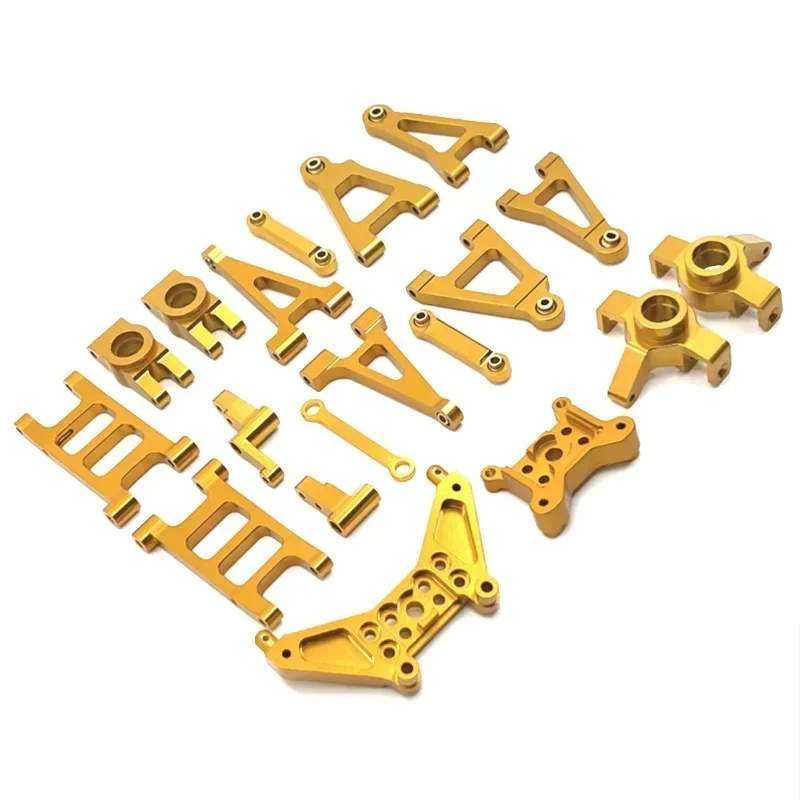MJX 14301 14302 Metal Suspension Arm Steering Cup Link Rod Steering Assembly Shock Tower Set 1/14 RC Car Upgrade Parts Kit
MJX 14301 14302 Metal Suspension Arm Steering Cup Link Rod Steering Assembly Shock Tower Set 1/14 RC Car Upgrade Parts Kit