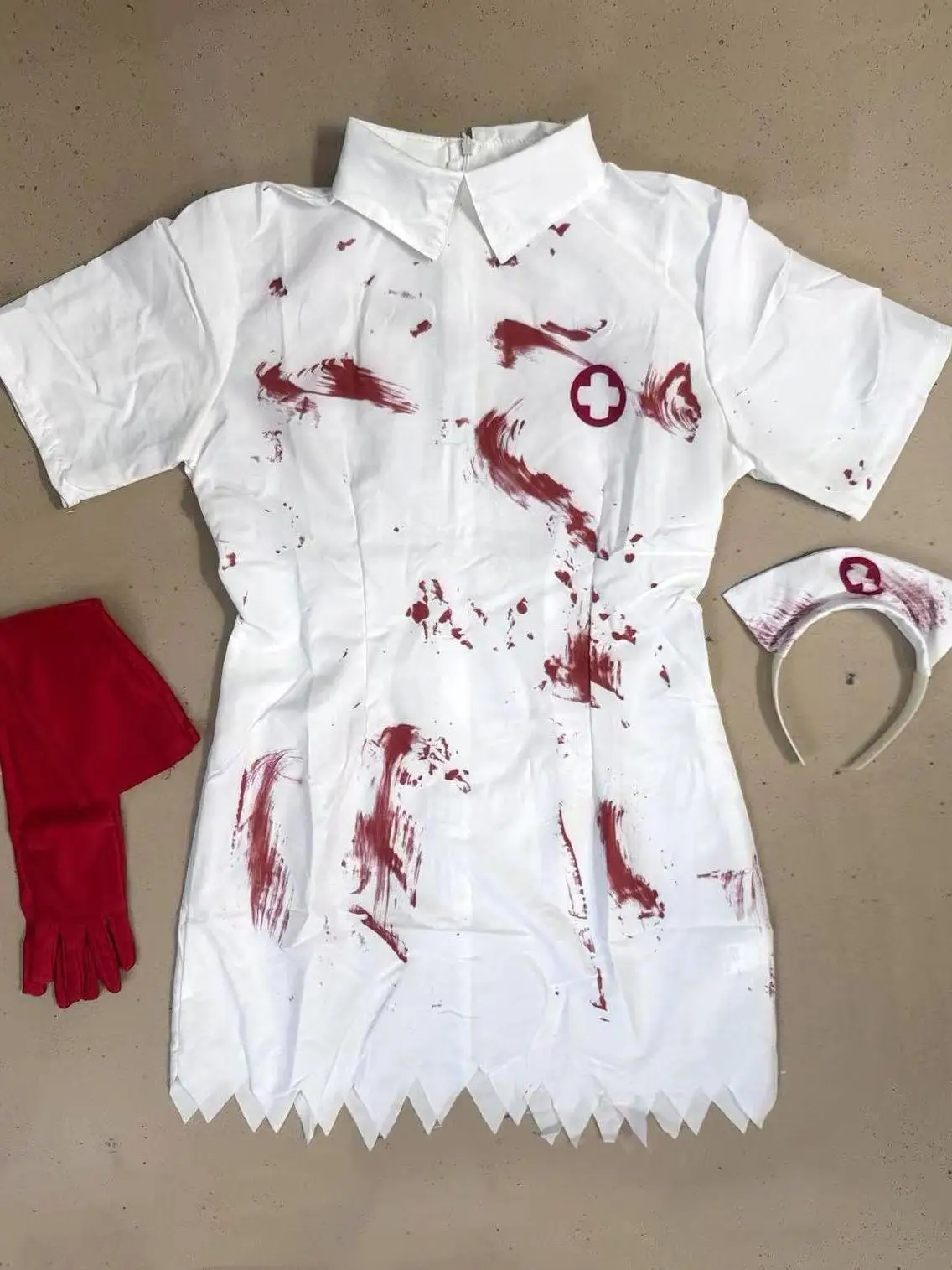 Zombie Nurse Costume Halloween SXL Haunted House Style Women's Traditional Clothing Stage Performance Chinese Manufacturer
Zombie Nurse Costume Halloween SXL Haunted House Style Women's Traditional Clothing Stage Performance Chinese Manufacturer