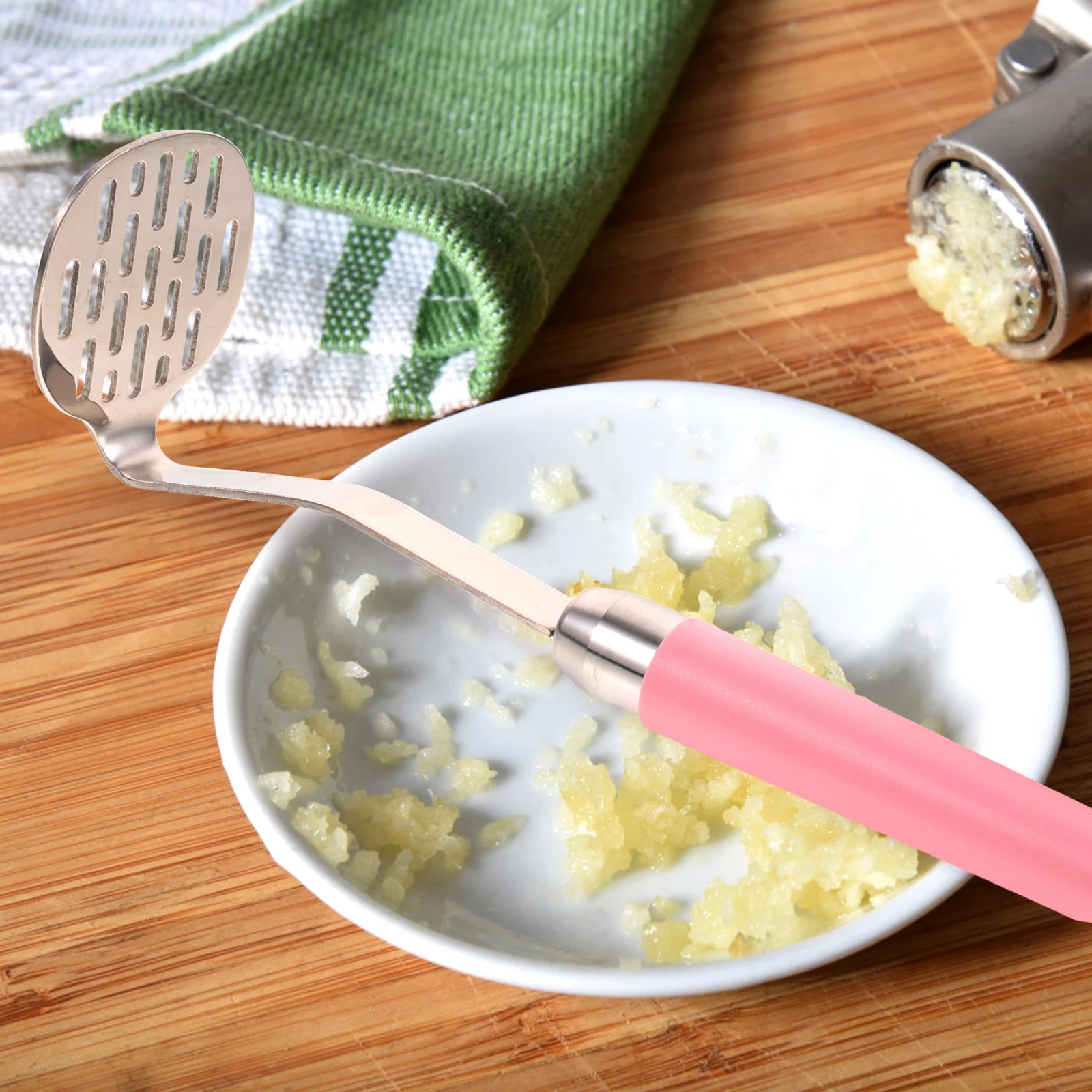 Premium Potato Manual Crusher Utensil Reusable Vegetable Masher Thickened Stainless Steel Pressing Tool For Home Kitchen
Premium Potato Manual Crusher Utensil Reusable Vegetable Masher Thickened Stainless Steel Pressing Tool For Home Kitchen