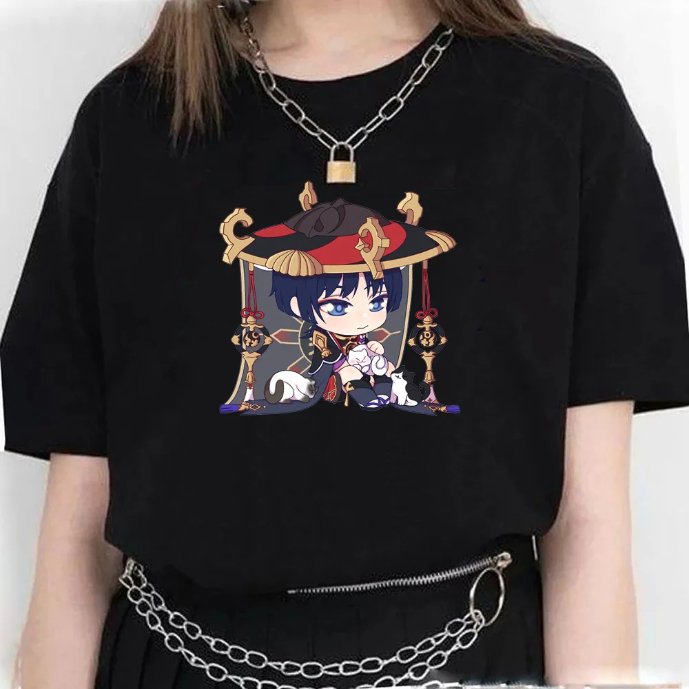 Genshin Impact Tee women funny designer summer tshirt female comic graphic clothing
Genshin Impact Tee women funny designer summer tshirt female comic graphic clothing