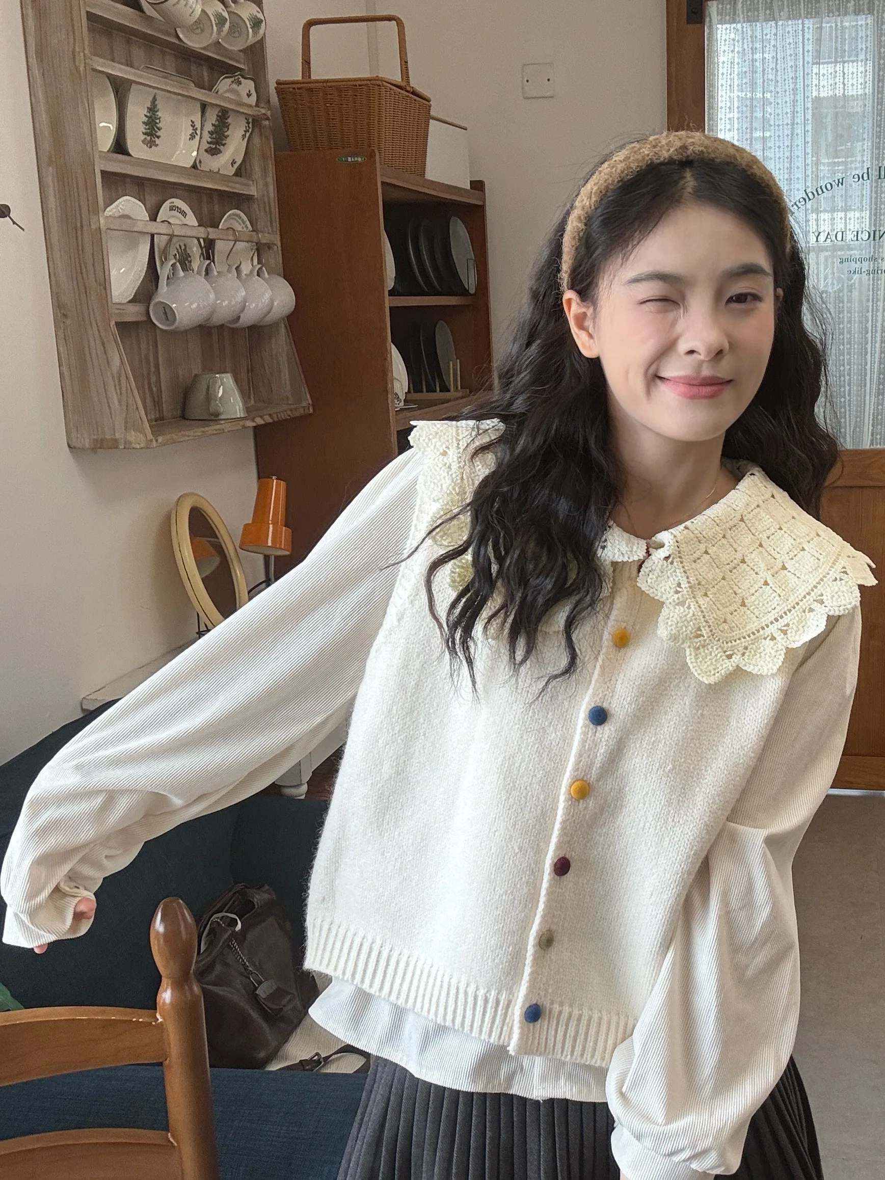 Loose Long Sve Women's irt Two-Piece Set Faionable Button-Up Vest Autumn 2025 New Arrival Commute Sle Polye...
Loose Long Sve Women's irt Two-Piece Set Faionable Button-Up Vest Autumn 2025 New Arrival Commute Sle Polye...