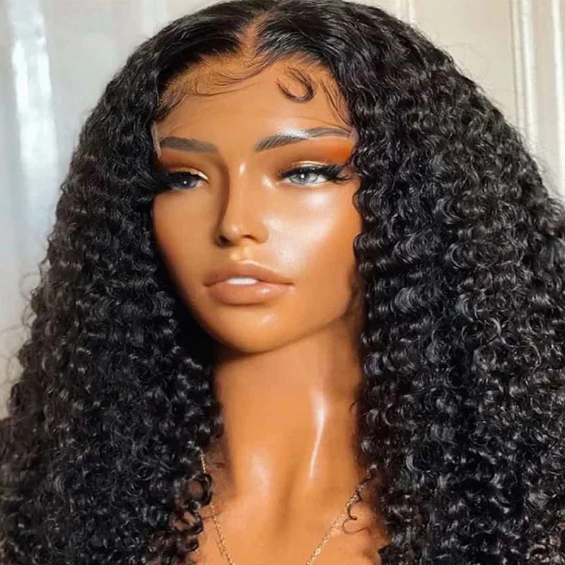 Soft Black Kinky Curly 180Density 26 inch Preplucked Wig For Black Women Natural Hairline Wig With Afro Baby Hair
Soft Black Kinky Curly 180Density 26 inch Preplucked Wig For Black Women Natural Hairline Wig With Afro Baby Hair