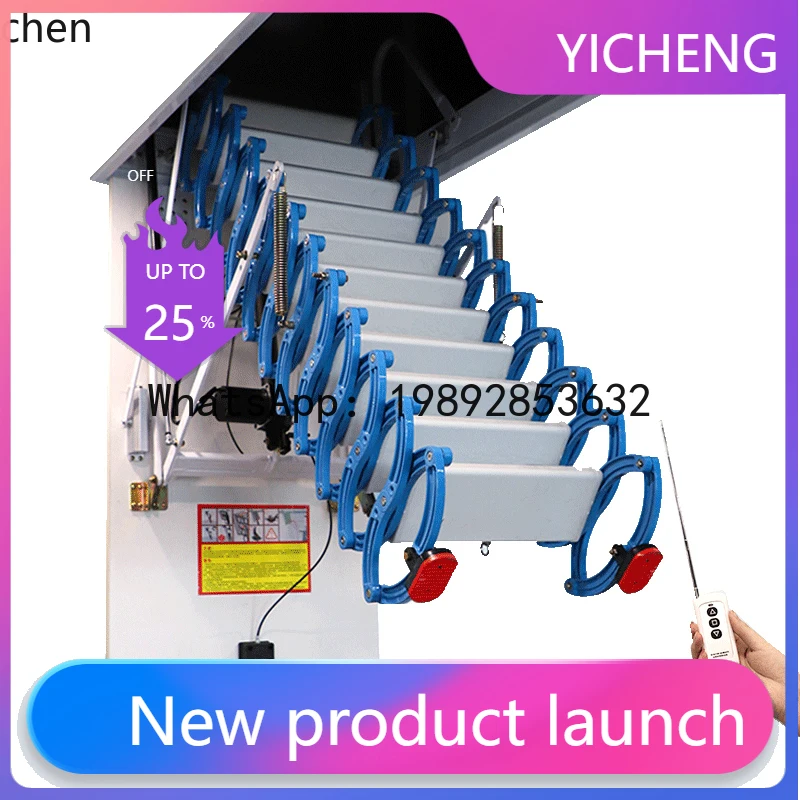 electric loft telescopic staircase folding lift invisible ladder
electric loft telescopic staircase folding lift invisible ladder