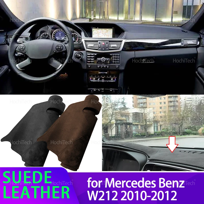 Для Mercedes Benz E-Class W212 2010-2012 автомобильный коврик для приборной панели черный/коричневый чехол для приборной панели замшевый кожаный коврик для приборной панели солнцезащитный козырек аксессуары
Для Mercedes Benz E-Class W212 2010-2012 автомобильный коврик для приборной панели черный/коричневый чехол для приборной панели замшевый кожаный коврик для приборной панели солнцезащитный козырек аксессуары