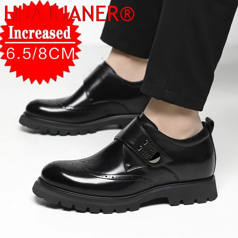 Новые мужские туфли для увеличения роста на толстой подошве, деловые, высококачественные, для поездок на работу, комфортные, для свадьбы
Новые мужские туфли для увеличения роста на толстой подошве, деловые, высококачественные, для поездок на работу, комфортные, для свадьбы