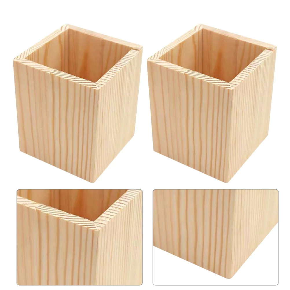 2pcs Wooden Pencil Cup Pine Wood Desktop Stationery Organizer For Office Home School Storage Holder Pen Container
2pcs Wooden Pencil Cup Pine Wood Desktop Stationery Organizer For Office Home School Storage Holder Pen Container