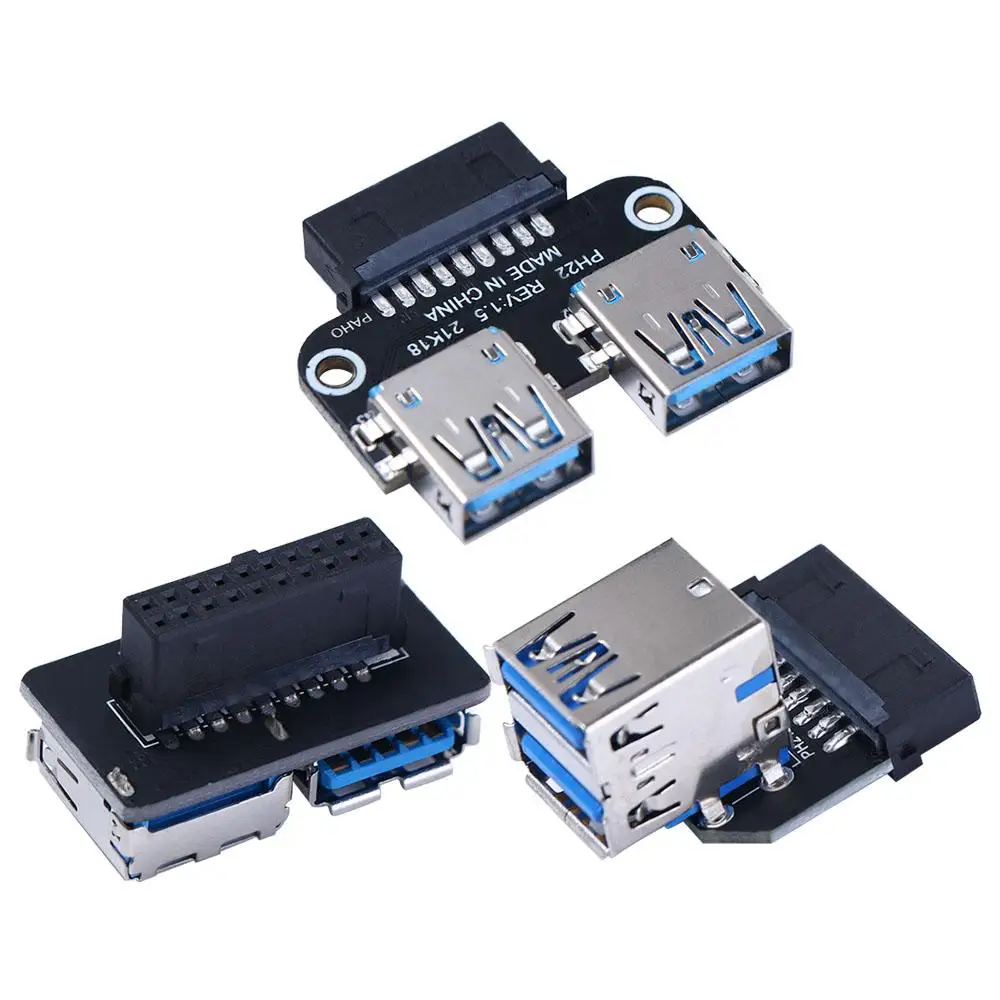 Dual USB Pin Female to USB USB 3.0 A Female Motherboard Adapter Adapter Converter Motherboard Converter Motherboard Adapter
Dual USB Pin Female to USB USB 3.0 A Female Motherboard Adapter Adapter Converter Motherboard Converter Motherboard Adapter