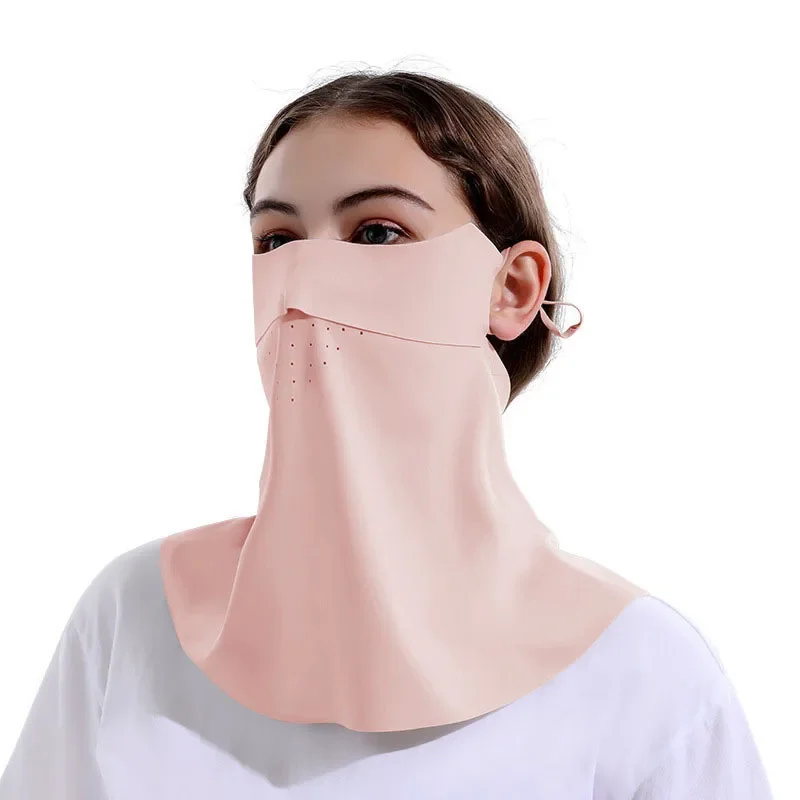 1 шт., летняя маска для лица из ледяного шелка, УФ-солнцезащитная маска для лица, регулируемая дышащая маска для мужчин и женщин, уличная спортивная маска для бега, велоспорта 
1 шт., летняя маска для лица из ледяного шелка, УФ-солнцезащитная маска для лица, регулируемая дышащая маска для мужчин и женщин, уличная спортивная маска для бега, велоспорта