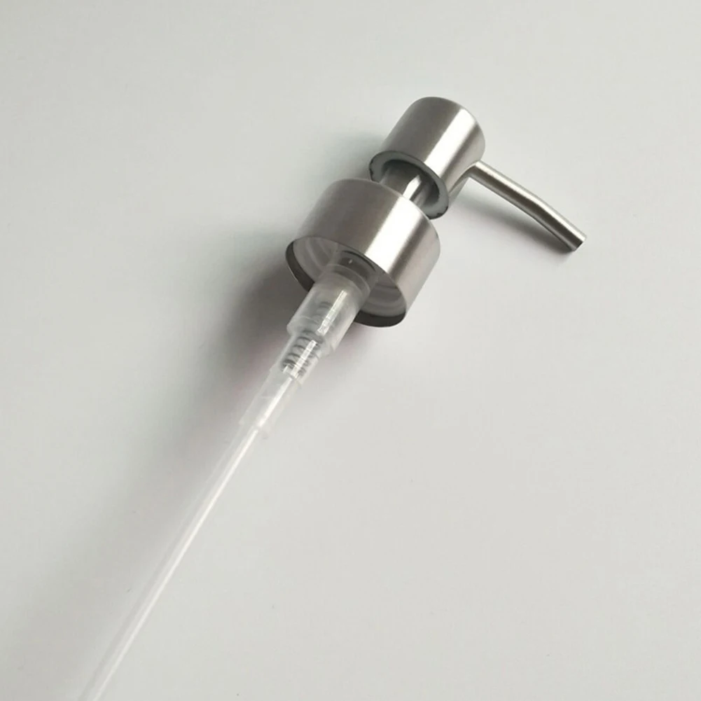 Liquid Soap Dispensers Pressure Nozzle Pump Head Home Bathroom Efficient Hand Pump Kitchen Replacement Silver Soap Dispenser
Liquid Soap Dispensers Pressure Nozzle Pump Head Home Bathroom Efficient Hand Pump Kitchen Replacement Silver Soap Dispenser