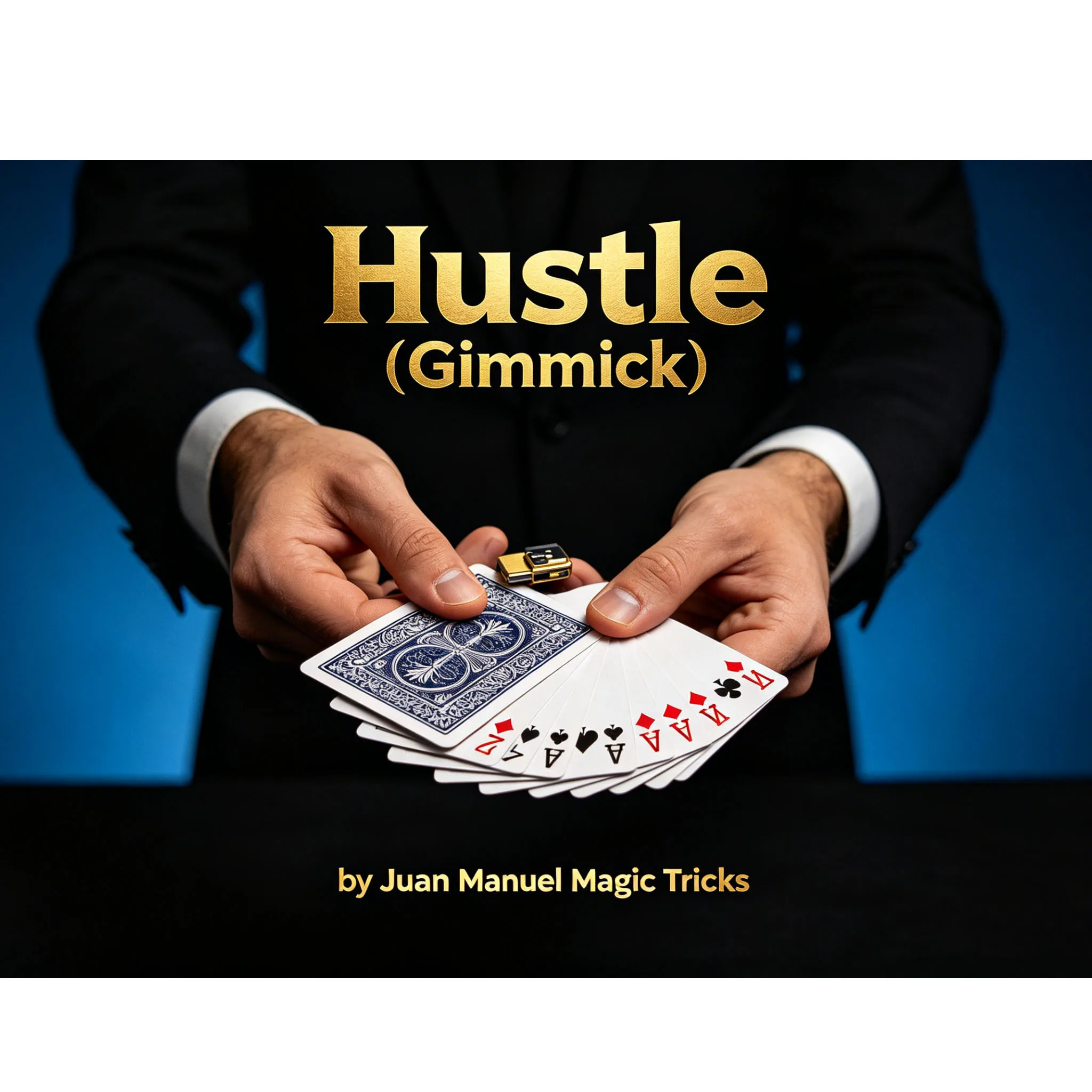 Hustle (Gimmick) by Juan Manuel Magic Tricks Marcos Card Stage Close Up Illusion Party Trick Accessories Magia Props
Hustle (Gimmick) by Juan Manuel Magic Tricks Marcos Card Stage Close Up Illusion Party Trick Accessories Magia Props