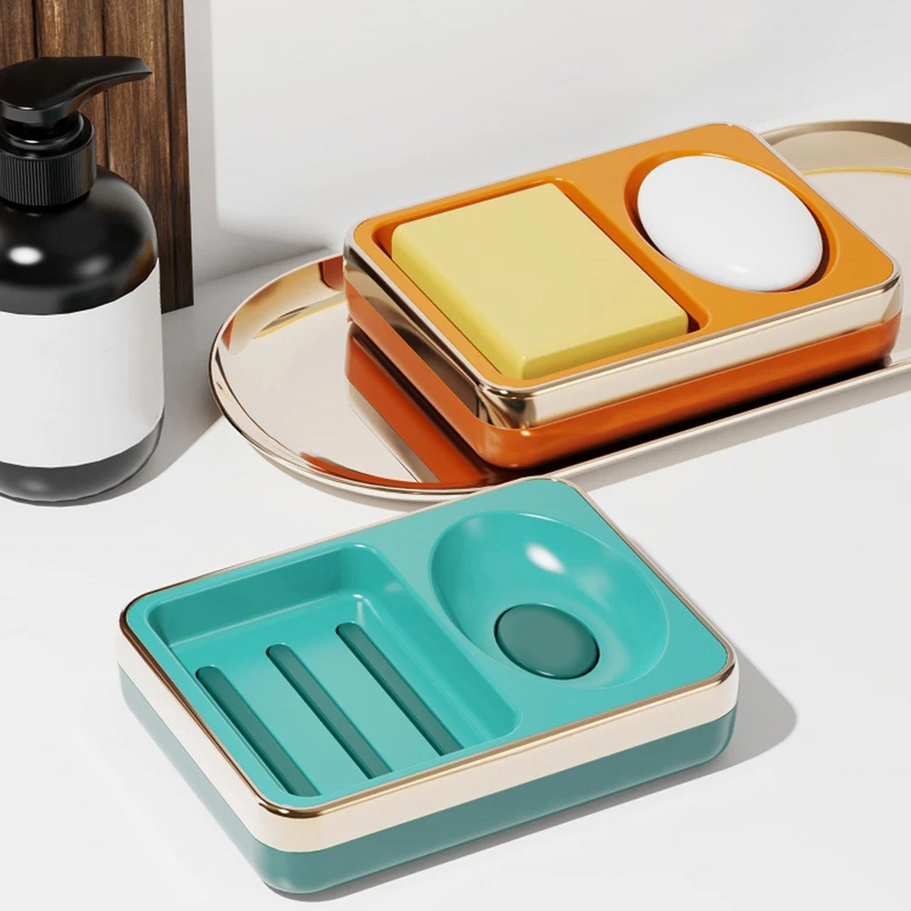 2 Pcs Soap Box Washing Rack Portable Container Dish for Shower Tray Grid Holder Storage
2 Pcs Soap Box Washing Rack Portable Container Dish for Shower Tray Grid Holder Storage