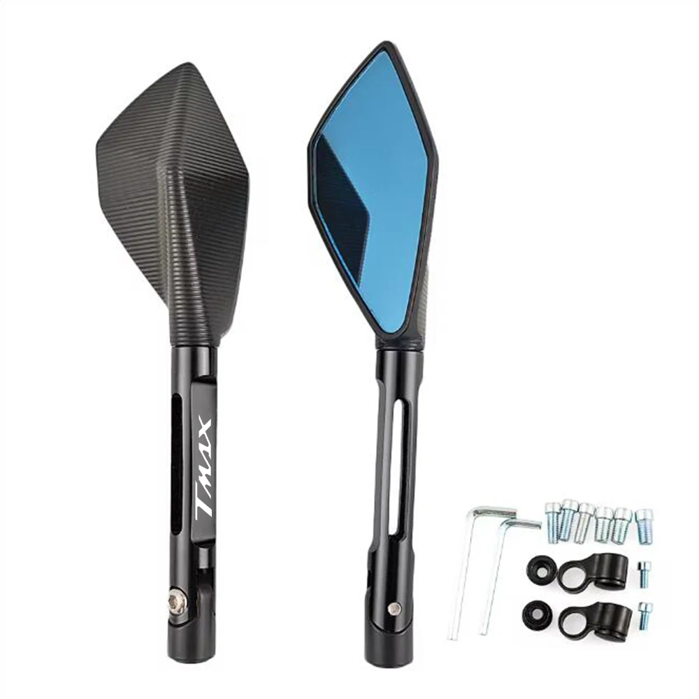 T-MAX CNC ALUMINUM Custom Motorcycle Rearview Side Mirrors Anti Glare Bluish Hawk-Eye 8mm 10mm For Yamaha TMAX 500 530 560
T-MAX CNC ALUMINUM Custom Motorcycle Rearview Side Mirrors Anti Glare Bluish Hawk-Eye 8mm 10mm For Yamaha TMAX 500 530 560