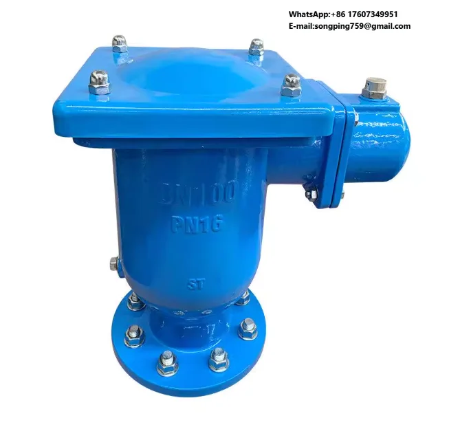 High-quality Flange Quick Exhaust Air Valve Ductile Iron Air Valve and Vent
High-quality Flange Quick Exhaust Air Valve Ductile Iron Air Valve and Vent