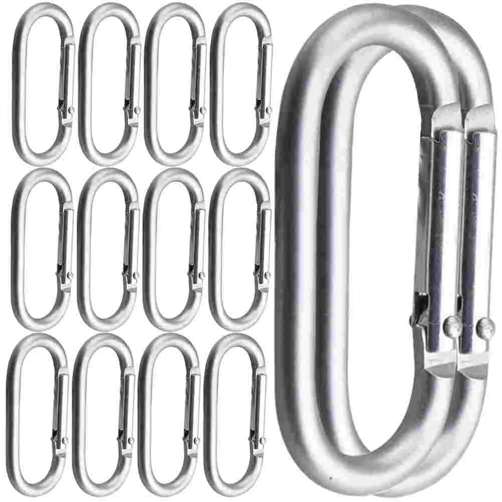 15pcs Aluminum Alloy Metal Buckles for Outdoor Climbing Camping Hiking Keychain Bottle Hooks Backpack
15pcs Aluminum Alloy Metal Buckles for Outdoor Climbing Camping Hiking Keychain Bottle Hooks Backpack