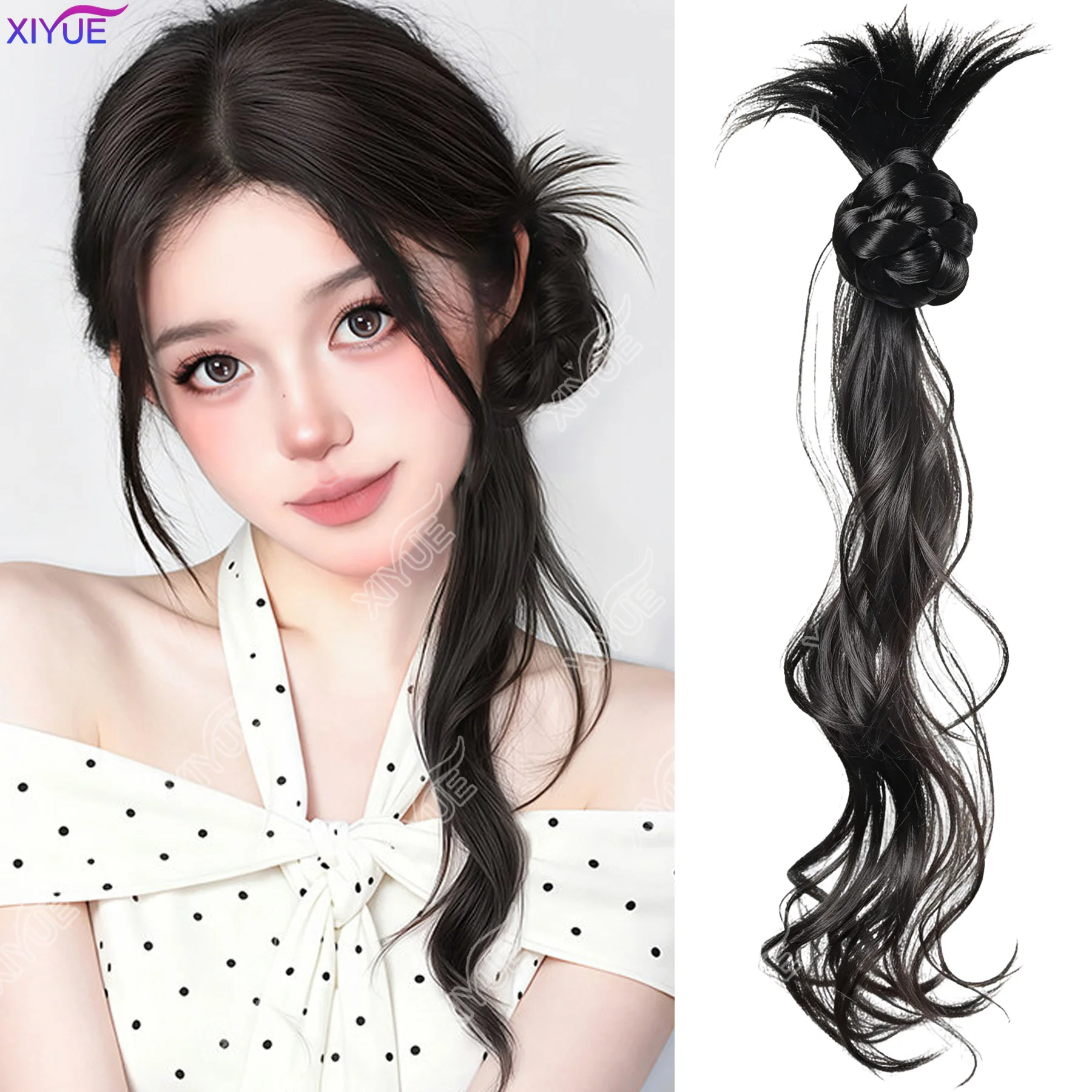 Feather Extensions Hair Synthetic Hairpiece Heat Resistant Retro Chignon Hair Accessories for Women Wedding Daily Decor XIYUE
Feather Extensions Hair Synthetic Hairpiece Heat Resistant Retro Chignon Hair Accessories for Women Wedding Daily Decor XIYUE