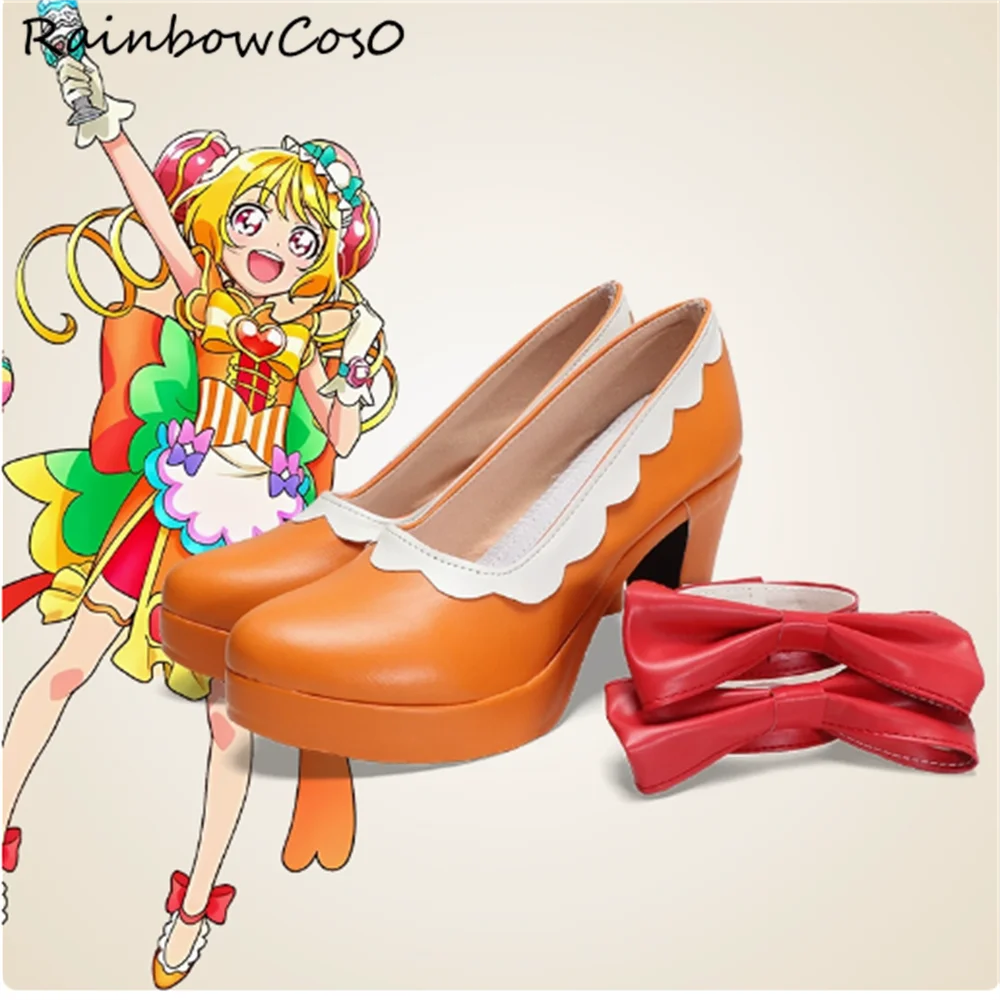 Hanamichi Ran Cure Yum Yum Delicious party Precure Cosplay Shoes Boots Game Anime Party Halloween RainbowCos0 W4380
Hanamichi Ran Cure Yum Yum Delicious party Precure Cosplay Shoes Boots Game Anime Party Halloween RainbowCos0 W4380