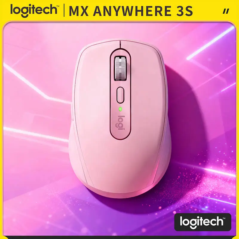 Durable Logitech MX Anywhere 3S - 8K DPI Glass Tracking, Hyper-Scroll, Silent Click, 3-Device Sync for Exhibition Office
Durable Logitech MX Anywhere 3S - 8K DPI Glass Tracking, Hyper-Scroll, Silent Click, 3-Device Sync for Exhibition Office