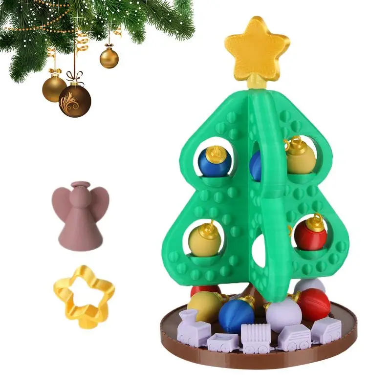 Small Christmas Tree Toy Train Learning Kit 3D Printing Christmas Tree For Toddler Train Set For Kids Boys Ages 3-5
Small Christmas Tree Toy Train Learning Kit 3D Printing Christmas Tree For Toddler Train Set For Kids Boys Ages 3-5