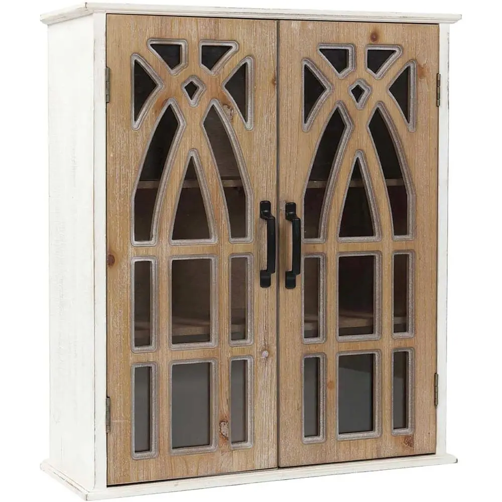ully Assembled Decorative Wall Cabinet with Double dral Glass Do, Rustic Vintage Wood Wall Mounted Bathroom Cabinet, Hanging Cur
ully Assembled Decorative Wall Cabinet with Double dral Glass Do, Rustic Vintage Wood Wall Mounted Bathroom Cabinet, Hanging Cur