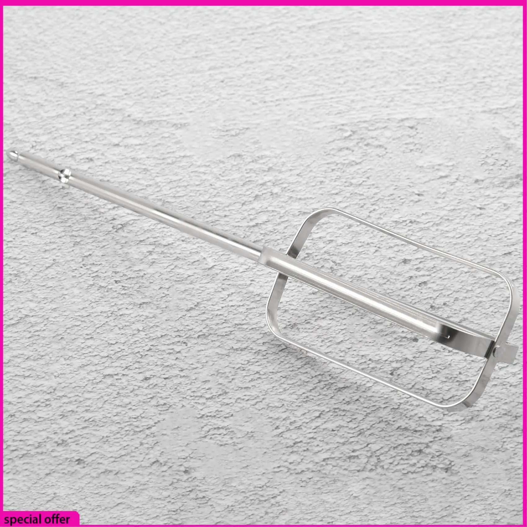 A65Z Egg Beater/Beater Whisk For Kenwood HM520/Tefal Handheld Mixer Electric Mixer Replacement Attachment
A65Z Egg Beater/Beater Whisk For Kenwood HM520/Tefal Handheld Mixer Electric Mixer Replacement Attachment