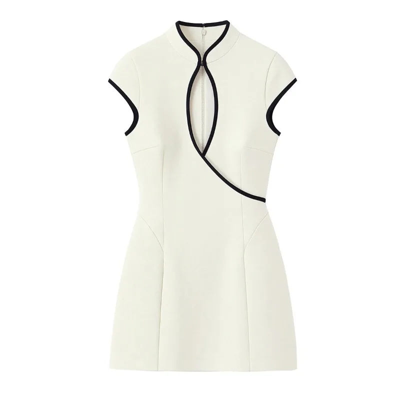 Chic Hollow Out Women Dress Panelled Hip Package Single Button Back Zipper Female Dresses 2026 Spring Summer Fashion Lady Robe
Chic Hollow Out Women Dress Panelled Hip Package Single Button Back Zipper Female Dresses 2026 Spring Summer Fashion Lady Robe