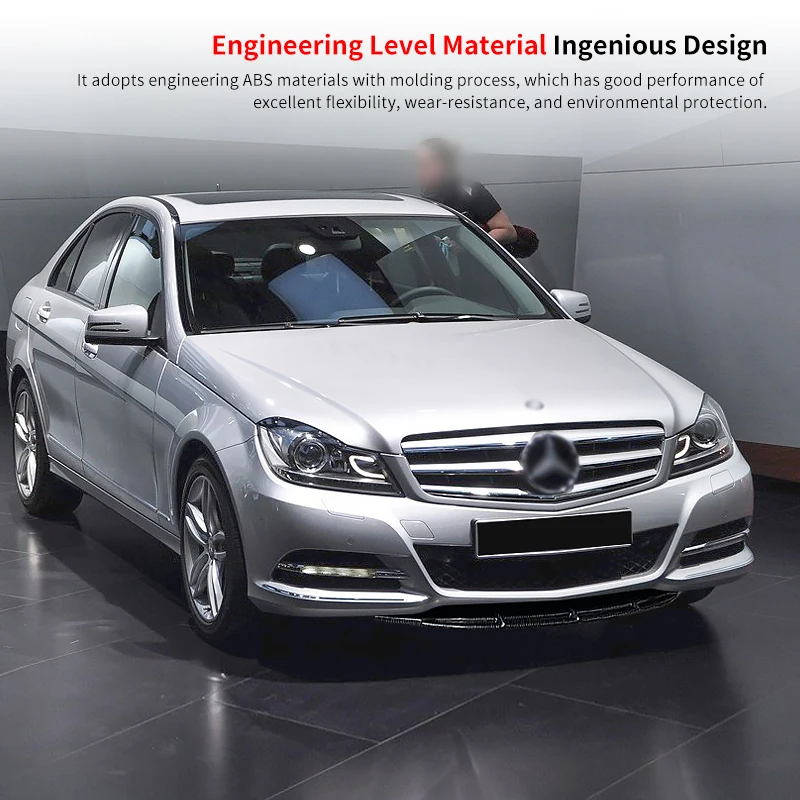 Car Front Bumper Splitter Lip Body Kit Spoiler Chin Plate Carbon Fiber ABS For Mercedes Benz C-Class C63 W204 200 300 2008-2014
Car Front Bumper Splitter Lip Body Kit Spoiler Chin Plate Carbon Fiber ABS For Mercedes Benz C-Class C63 W204 200 300 2008-2014