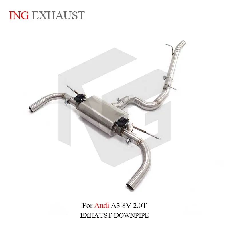 ING Exhaust Midpipe + Muffler Performance Upgrade for Audi A3 8V 2.0T Quattro 304 Stainless Steel
ING Exhaust Midpipe + Muffler Performance Upgrade for Audi A3 8V 2.0T Quattro 304 Stainless Steel