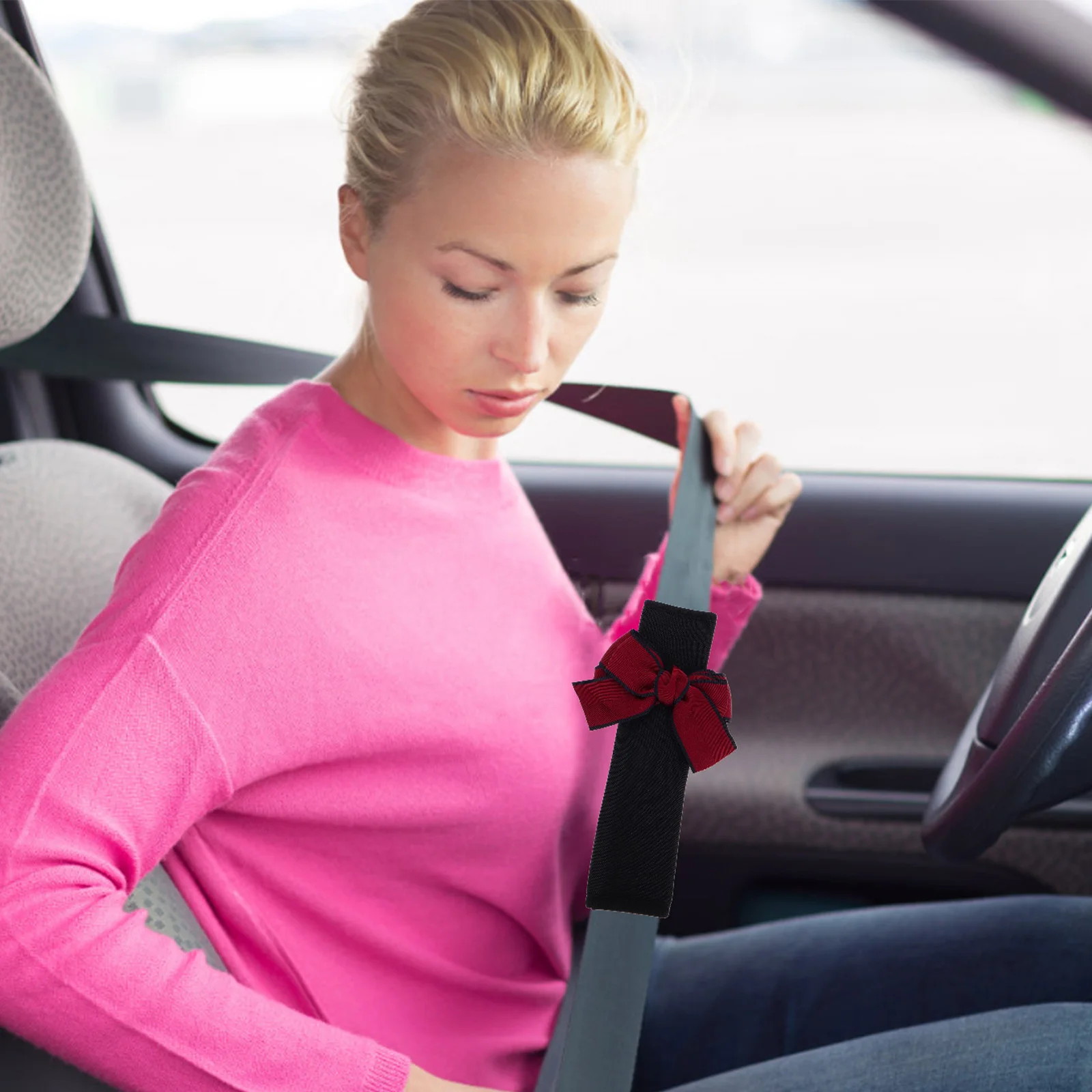 Bowknot Cover Car Seat Strap Soft Shoulder Pad Cushion Comfortable Easy Installation Durable Material Auto for Women
Bowknot Cover Car Seat Strap Soft Shoulder Pad Cushion Comfortable Easy Installation Durable Material Auto for Women