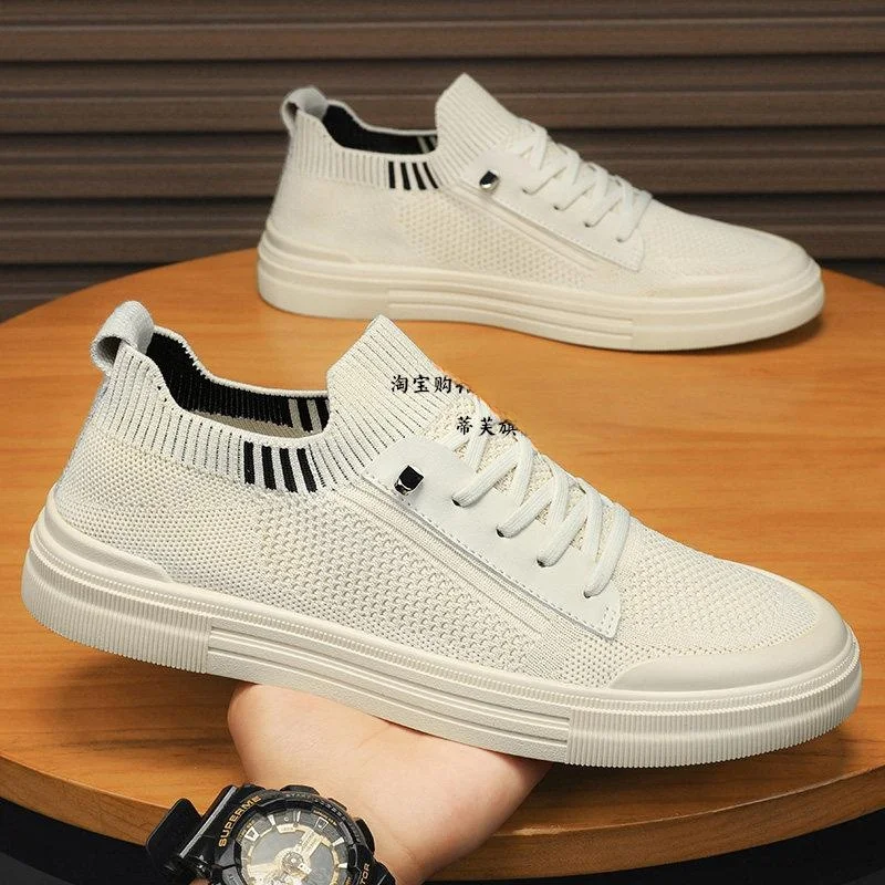 Men's Slip-On Summer Shoes Breathable Knitted Sports Flat Lightweight Soft Bottom Anti-Slip Casual Fashion Single Shoes
Men's Slip-On Summer Shoes Breathable Knitted Sports Flat Lightweight Soft Bottom Anti-Slip Casual Fashion Single Shoes