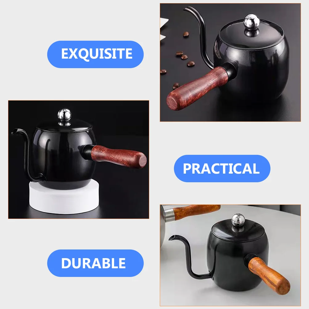 Mini Hand-punch Pot 500ML Stainless Steel Gooseneck Kettle for Coffee Camping Stove Office Coffee Pot
Mini Hand-punch Pot 500ML Stainless Steel Gooseneck Kettle for Coffee Camping Stove Office Coffee Pot