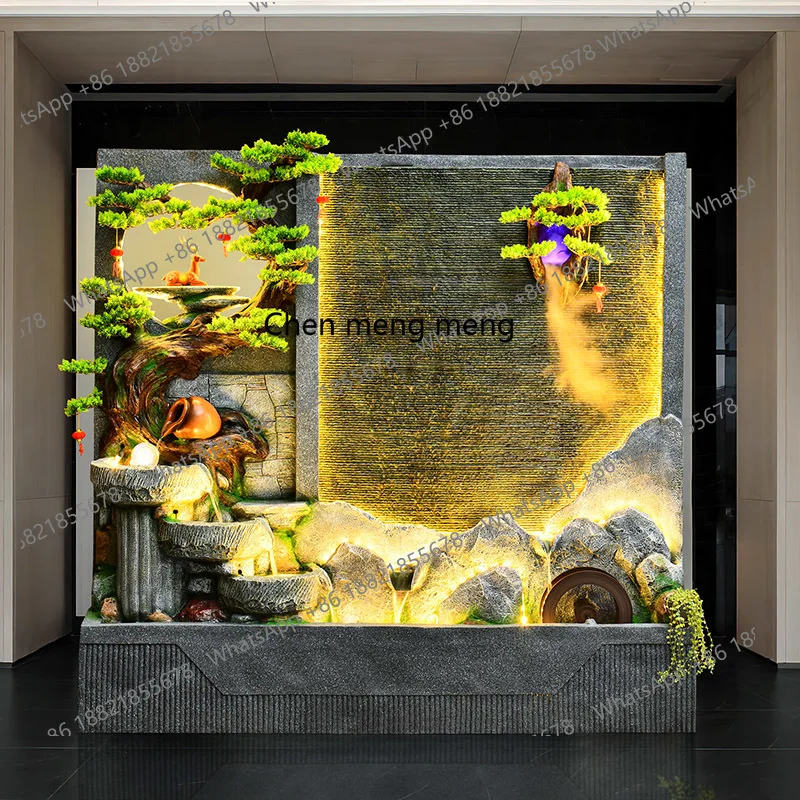 Water screen balcony, living room arrangement water fountain rockery decorative landscape ornament
Water screen balcony, living room arrangement water fountain rockery decorative landscape ornament