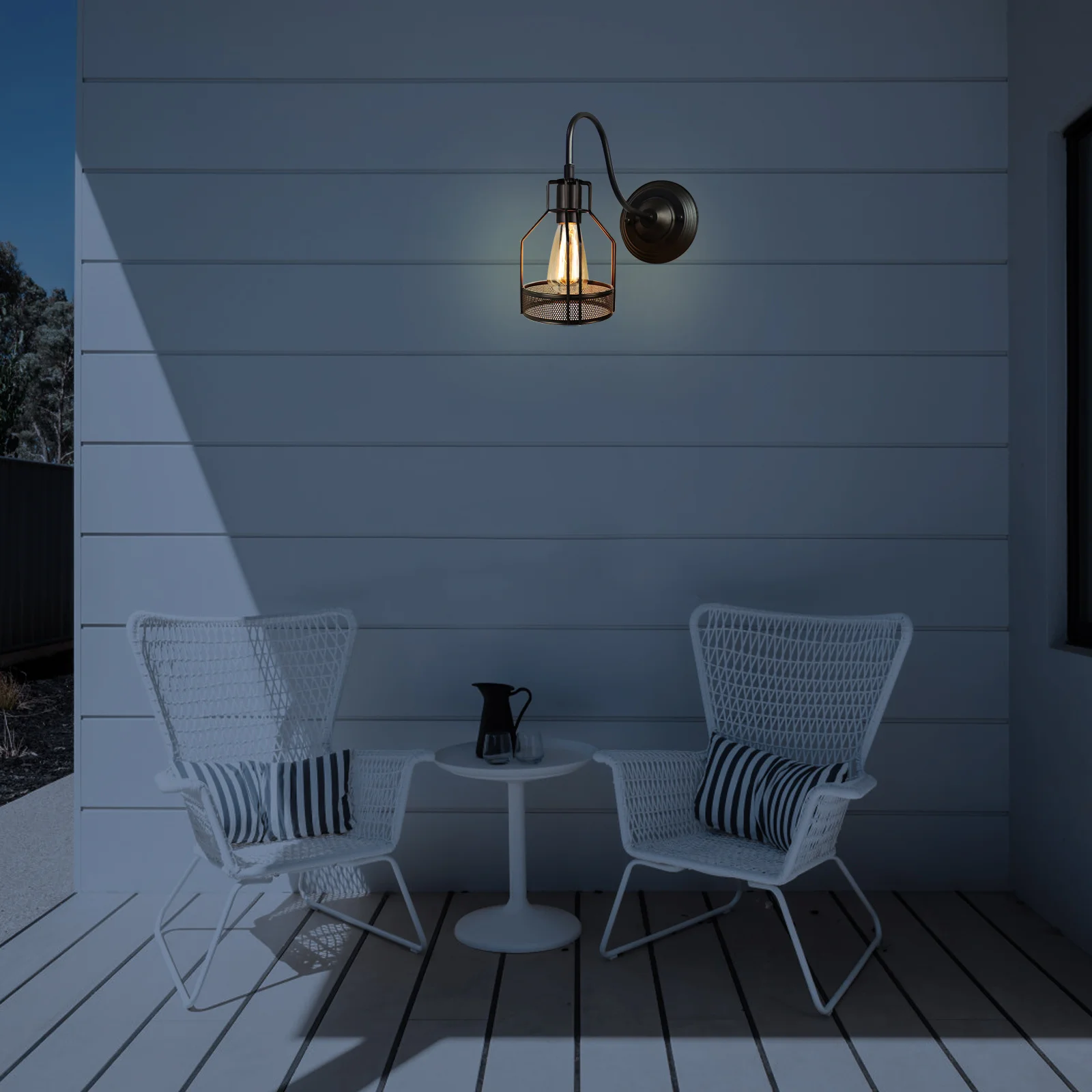 1Pcs Black Retro Wall Mounted Light Outdoor Porch Lamp Garden Pathway Illuminated Sconce Exterior Decorative LED Light Weather
1Pcs Black Retro Wall Mounted Light Outdoor Porch Lamp Garden Pathway Illuminated Sconce Exterior Decorative LED Light Weather