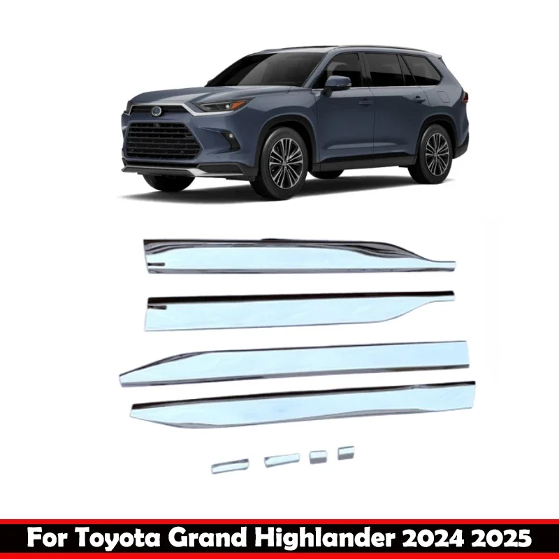 Для Toyota Grand Highlander 2024 2025, нержавеющая сталь, дверной порог, боковая полоса, кузова, юбка, молдинг, наклейка, внешние аксессуары
Для Toyota Grand Highlander 2024 2025, нержавеющая сталь, дверной порог, боковая полоса, кузова, юбка, молдинг, наклейка, внешние аксессуары