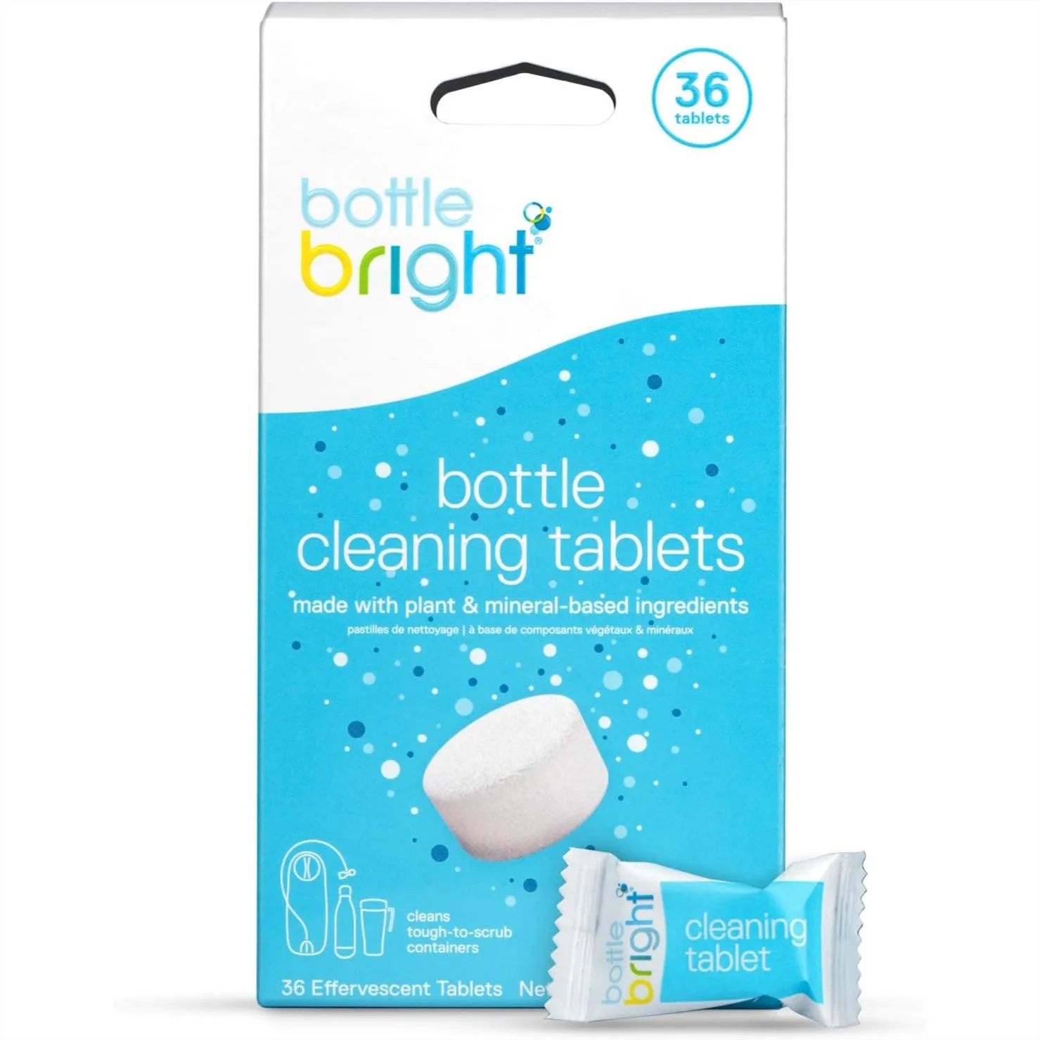 Bottle Cleaning Tablets for Stainless Steel Tumblers – Removes Coffee Tea Stains, Eliminates Odors
Bottle Cleaning Tablets for Stainless Steel Tumblers – Removes Coffee Tea Stains, Eliminates Odors