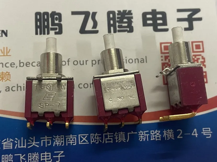 1PCS U.S. E-SWITCH SP-7 micro-bend 3-foot button button button switch reset light touch 0.4VA 3MN-SP7-P1-B6-M6RE
1PCS U.S. E-SWITCH SP-7 micro-bend 3-foot button button button switch reset light touch 0.4VA 3MN-SP7-P1-B6-M6RE